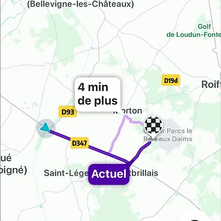 Fully Equipped One-bedroom Apartment, Unpack Your Bags * Montreuil-Bellay